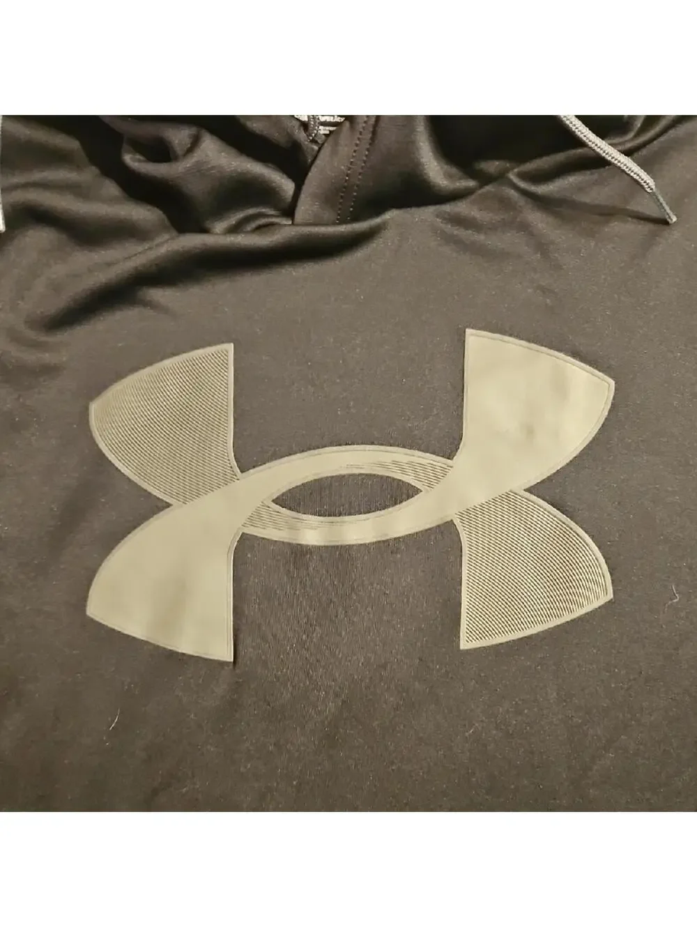 Under Armour Black Loose Fit Hoodie Sweatshirt LG - Picture 3 of 8